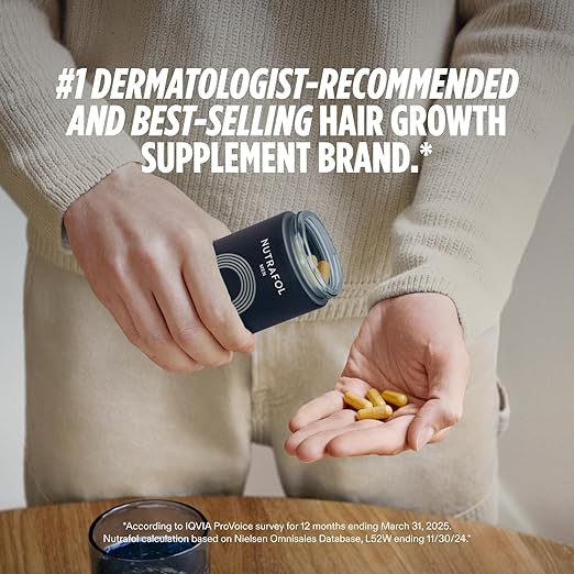 Nutrafol Men (For visibly fuller hair and scalp coverage)